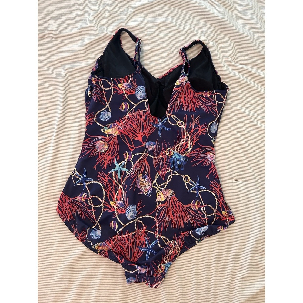 Miraclesuit Blockbuster One Piece 20 Swimsuit Sea Treasures Slimming Control - Picture 5 of 12